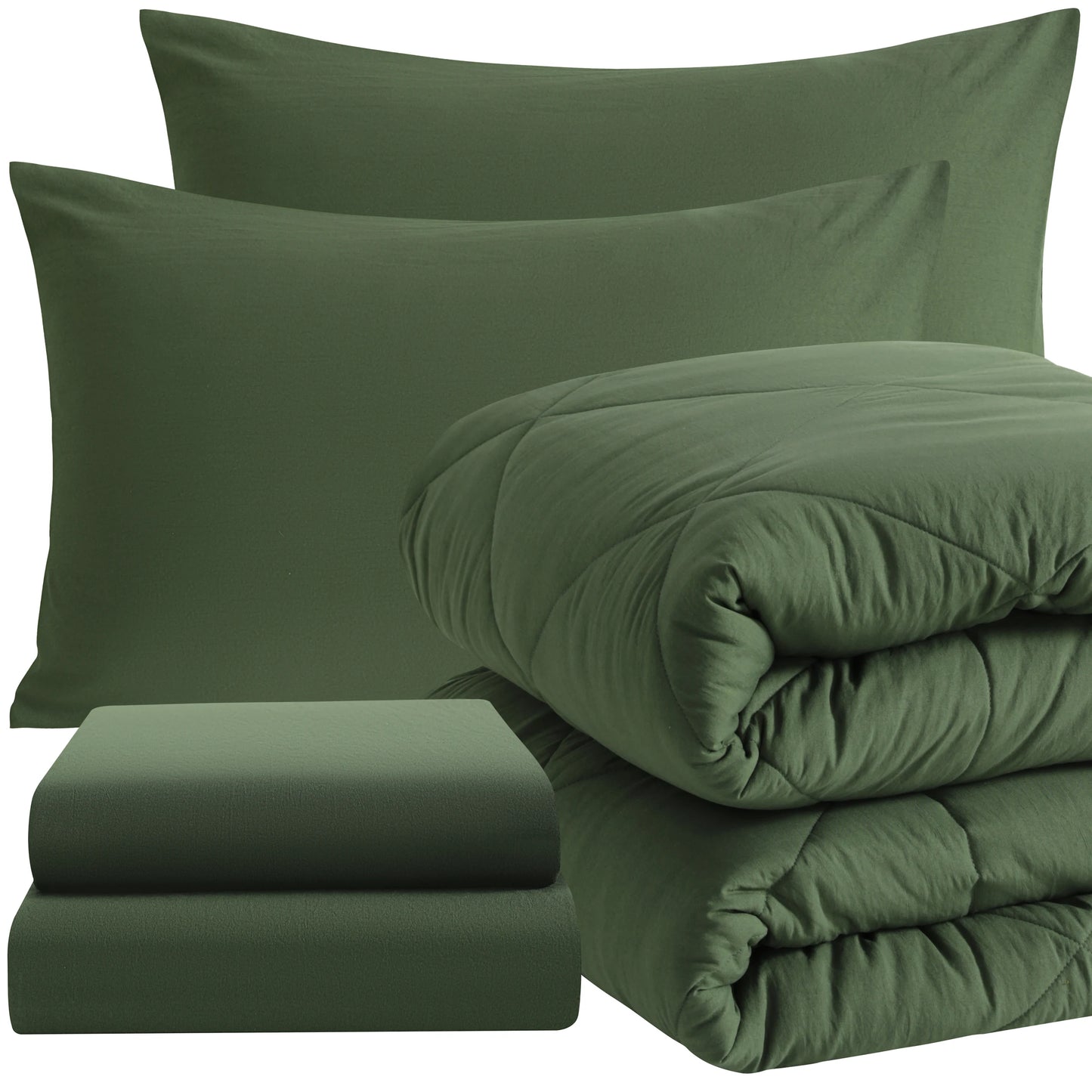 Ntbay Five Piece Bedding Comforter Set Bed In A Bag