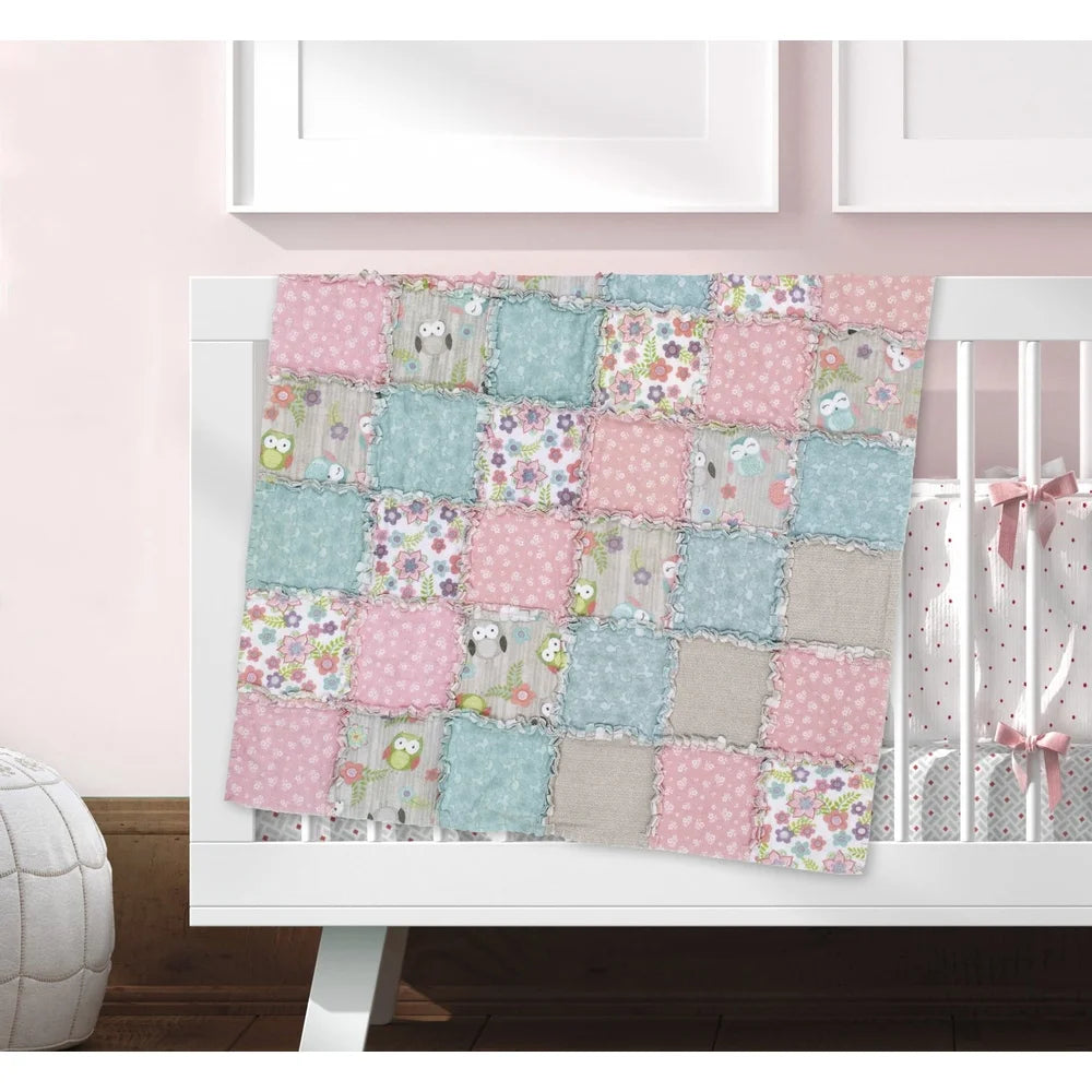 DUTRIEUX Multicolor Cotton Flannel Fabric Bundle Five Piece