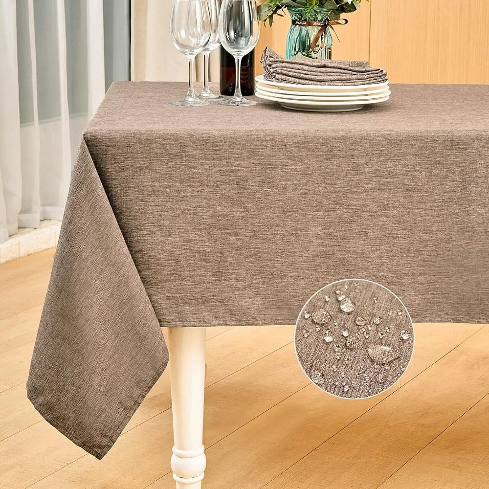Fujian Craft Of Weaving Waterproof Rectangular Tablecloth