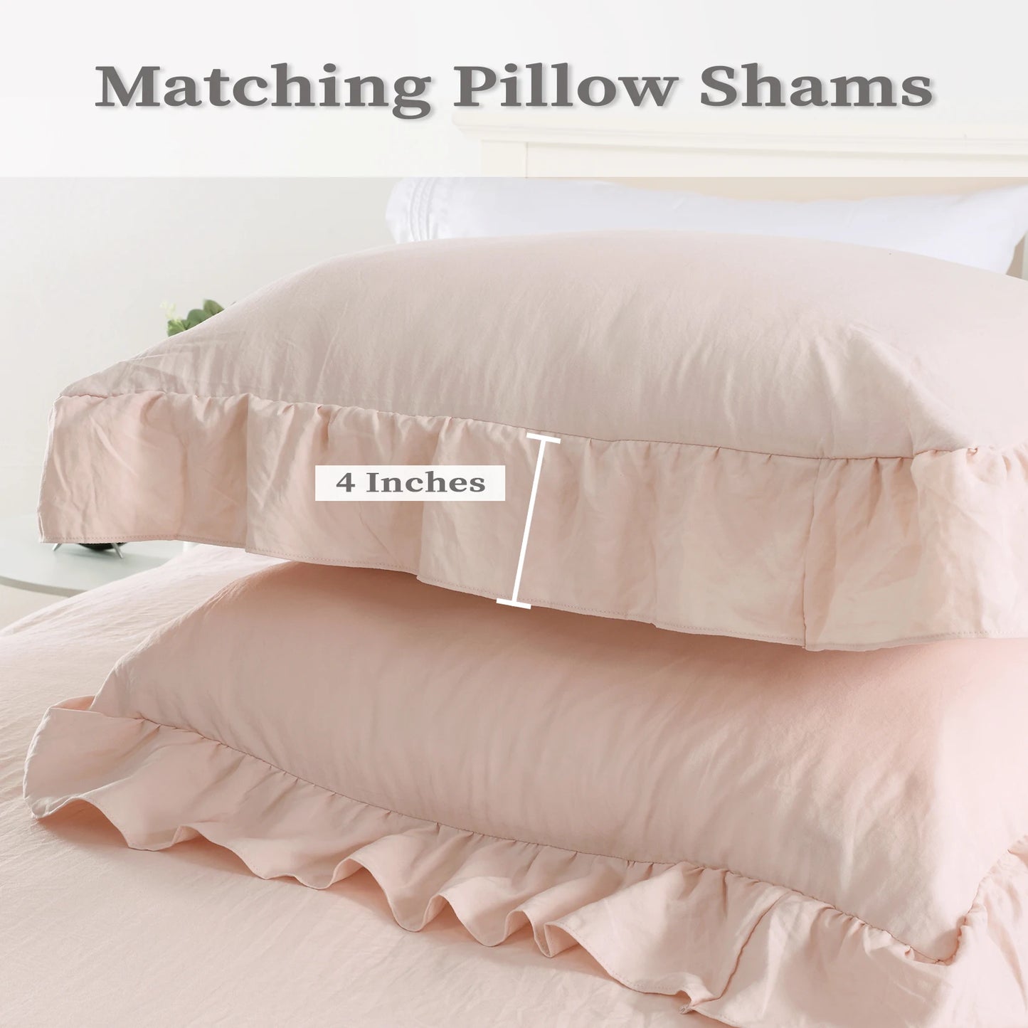 Breez Lotus Leaf Edge Duvet Cover Set Polyester Bedding