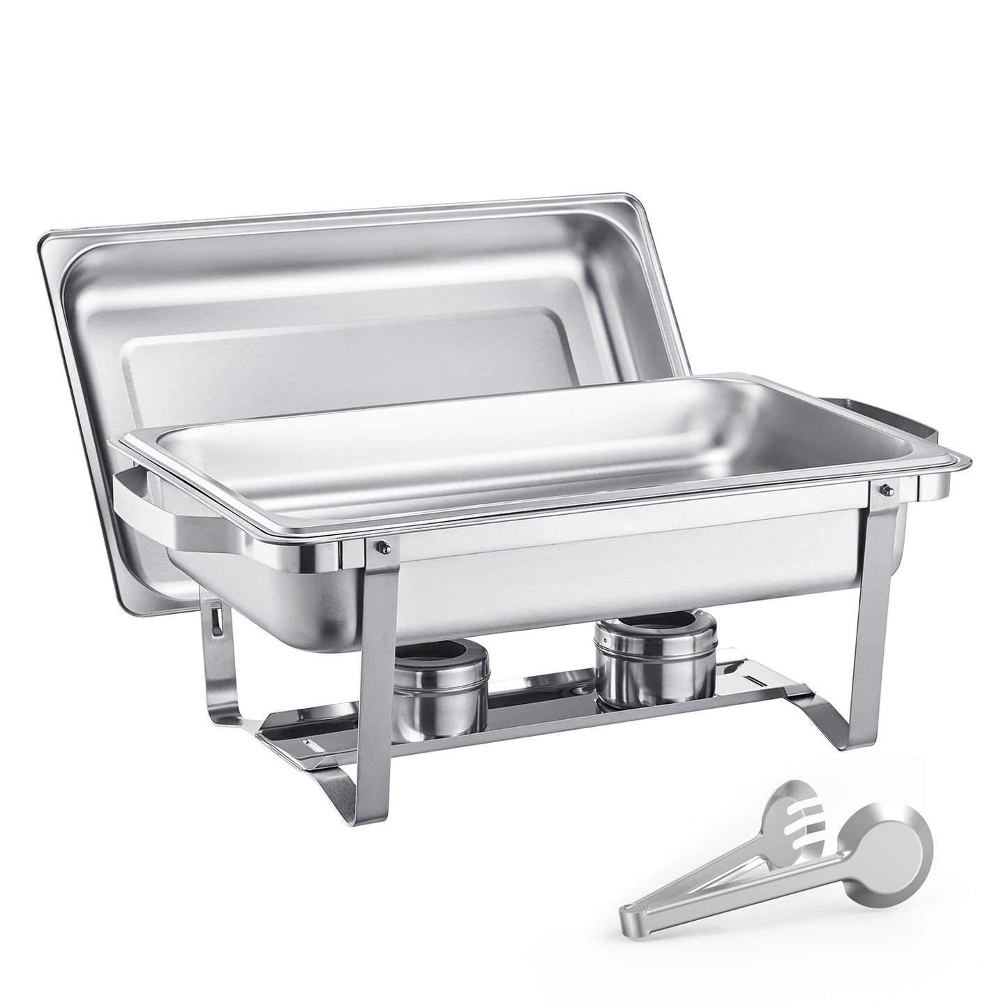SucceBuy Chafing Dish Buffet Set Stainless Steel Chafer