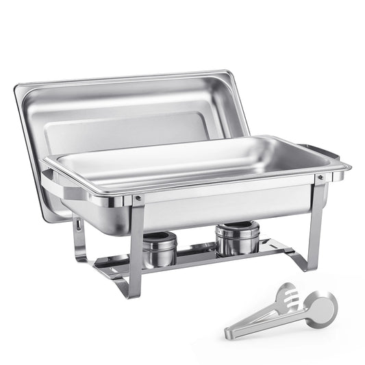 SucceBuy Chafing Dish Buffet Set Stainless Steel Chafer