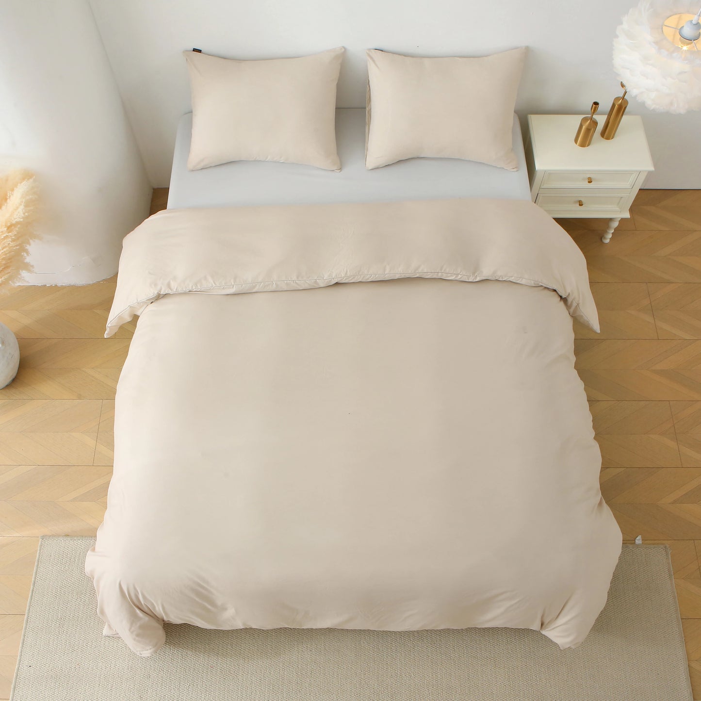 Sichuan Craft of Weaving Duvet Cover Set Pillow Shams
