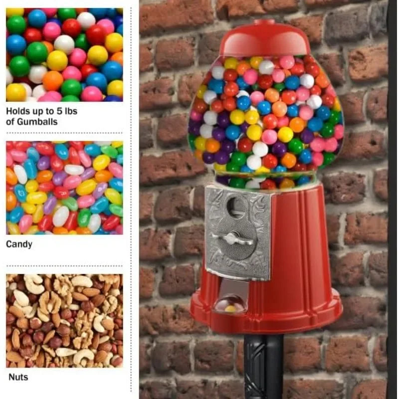 Great Northern Popcorn Gumball Machine With Stand And Bank