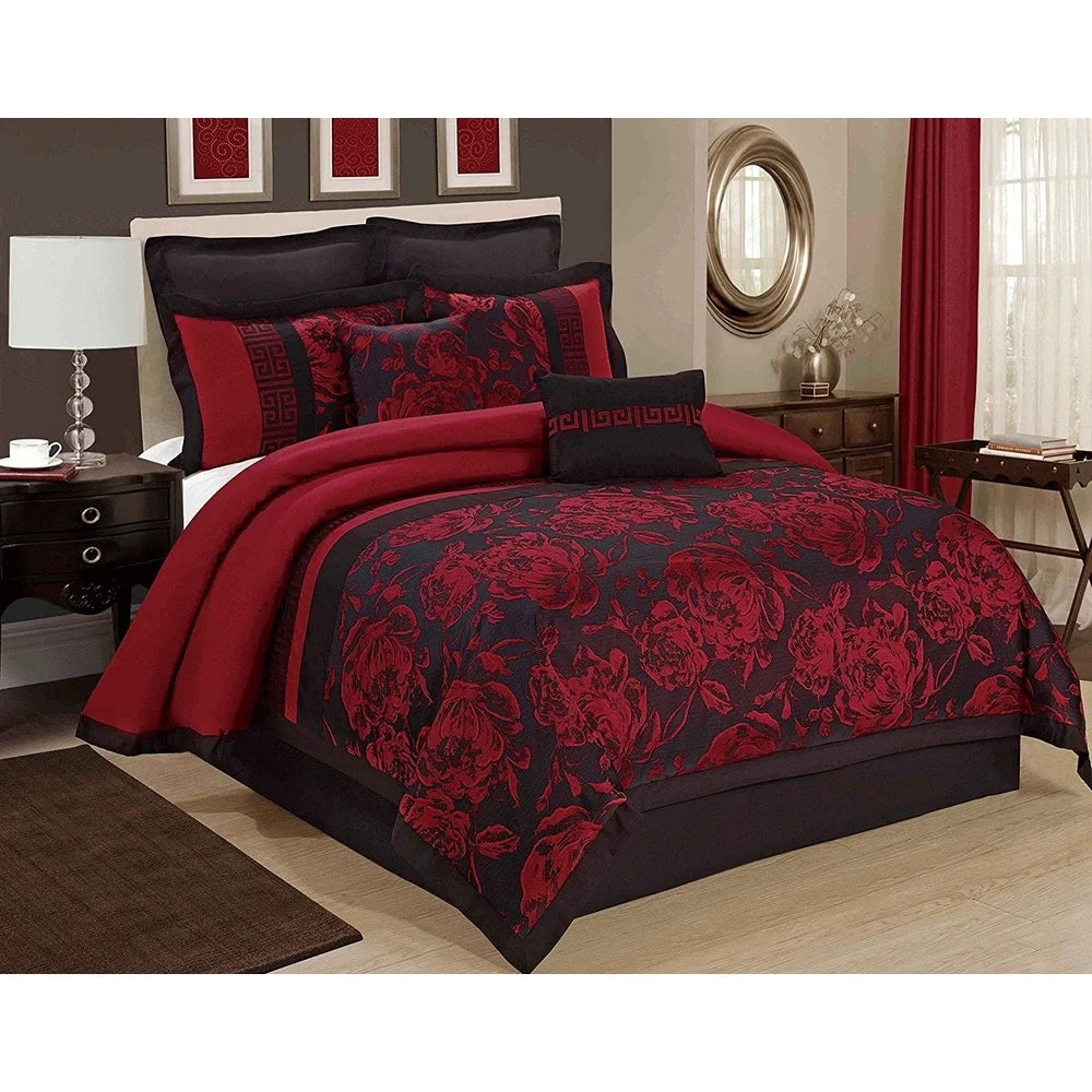 Breez Retail Therapy Jacquard Floral Bedding Duvet Set