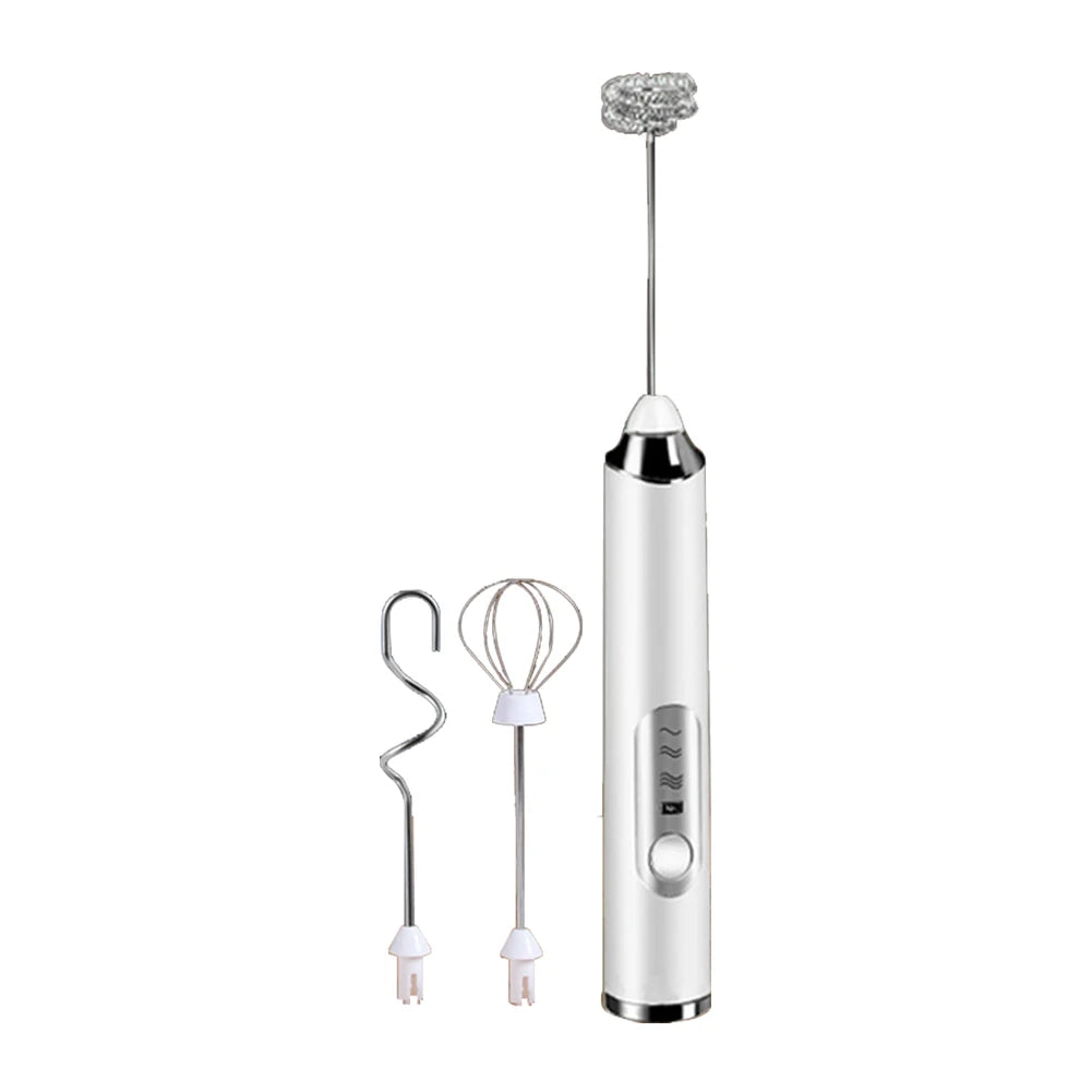 Alloet Mini Electric Milk Frother And Whisk Mixer Tools
