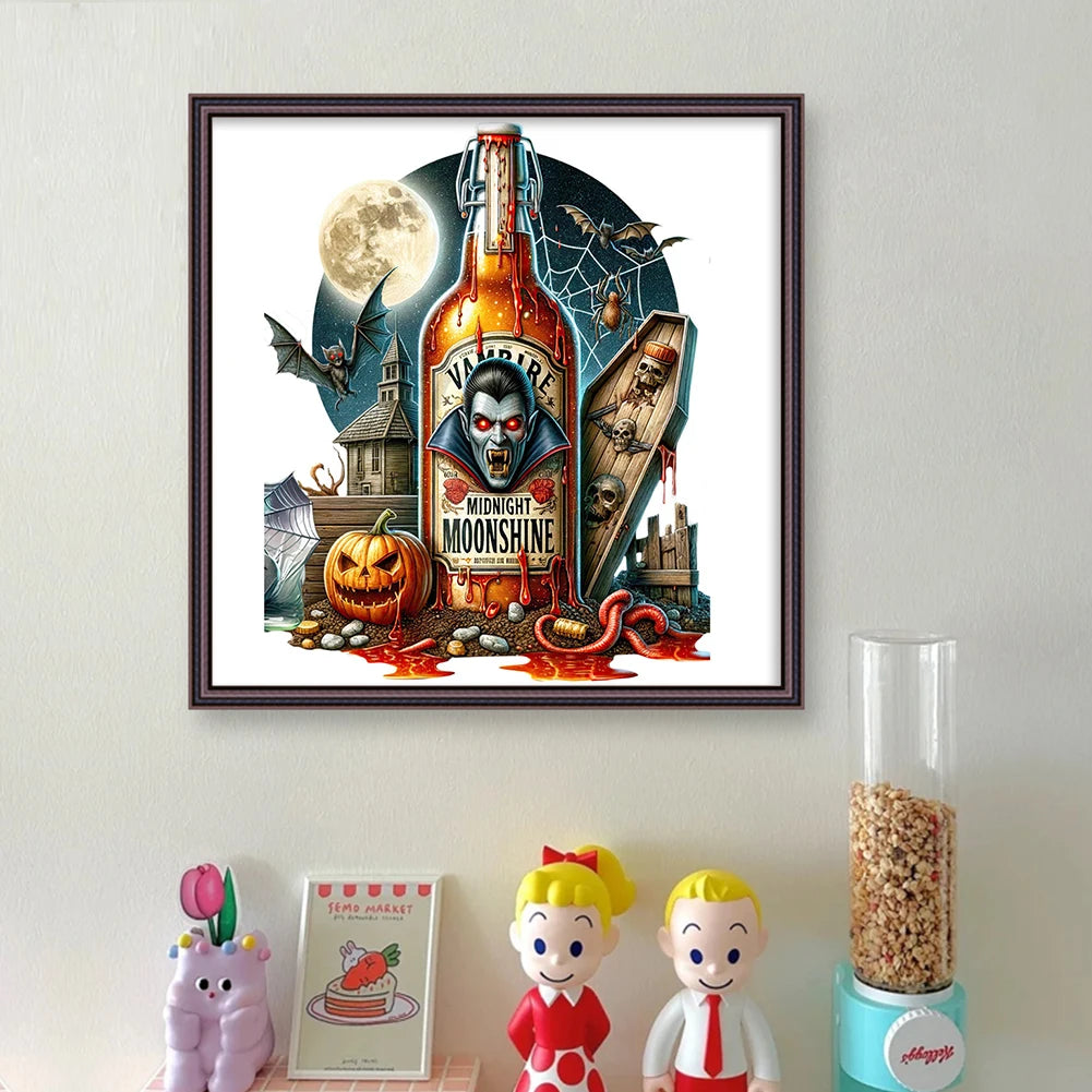 Hignconcerned Halloween Cross Stitch Kit 11CT Embroidery