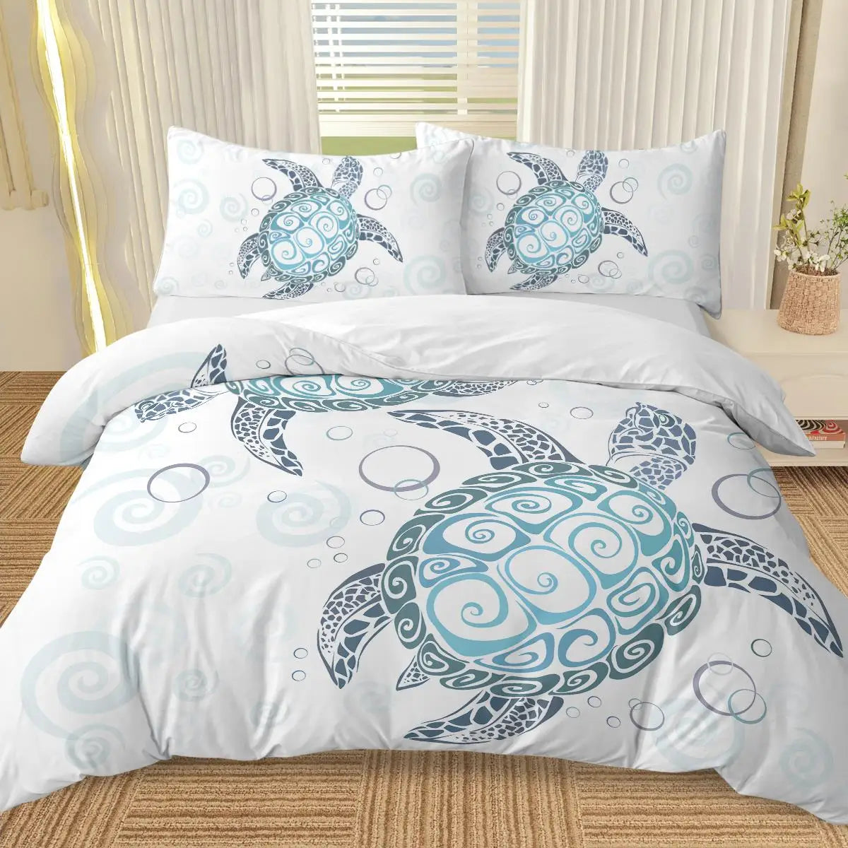 Craft Of Weaving Ocean Theme Bedding Set Twin Duvet Cover
