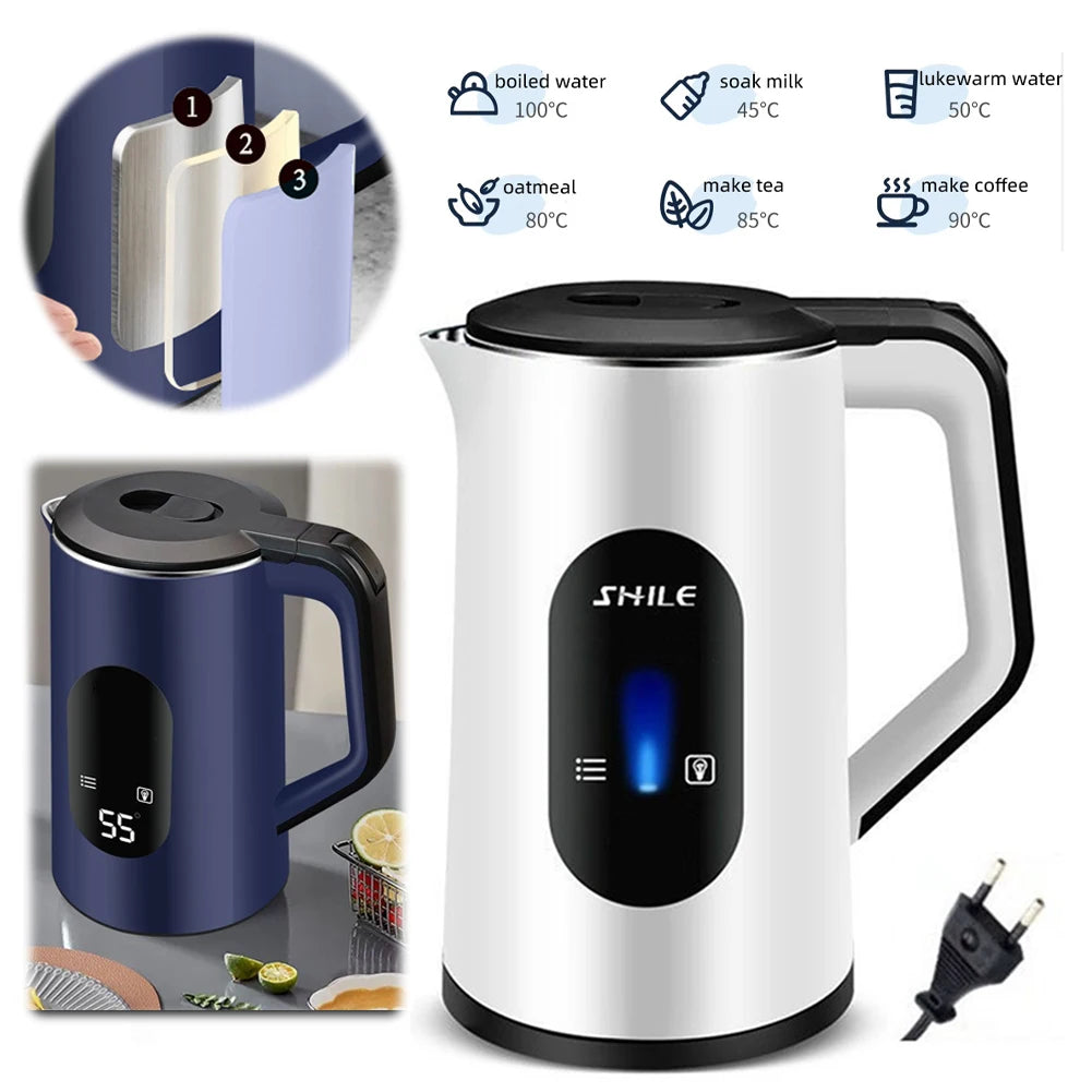 Stainless Steel Electric Water Boiler With Auto Shutoff