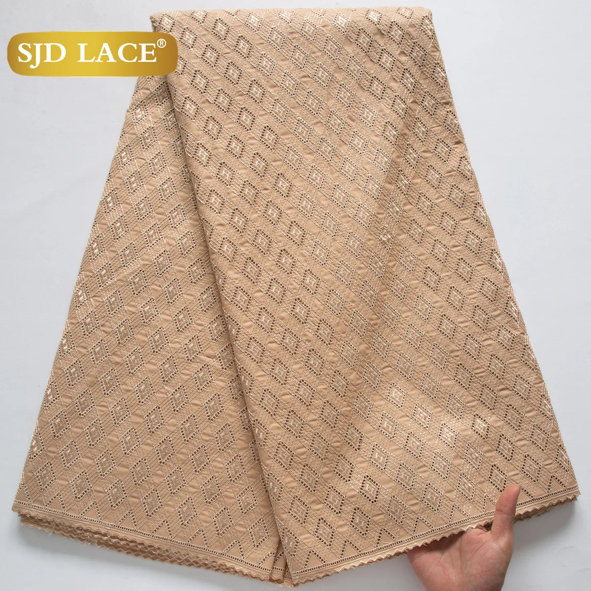 Breez Retail Therapy African Swiss Cotton Lace Fabric