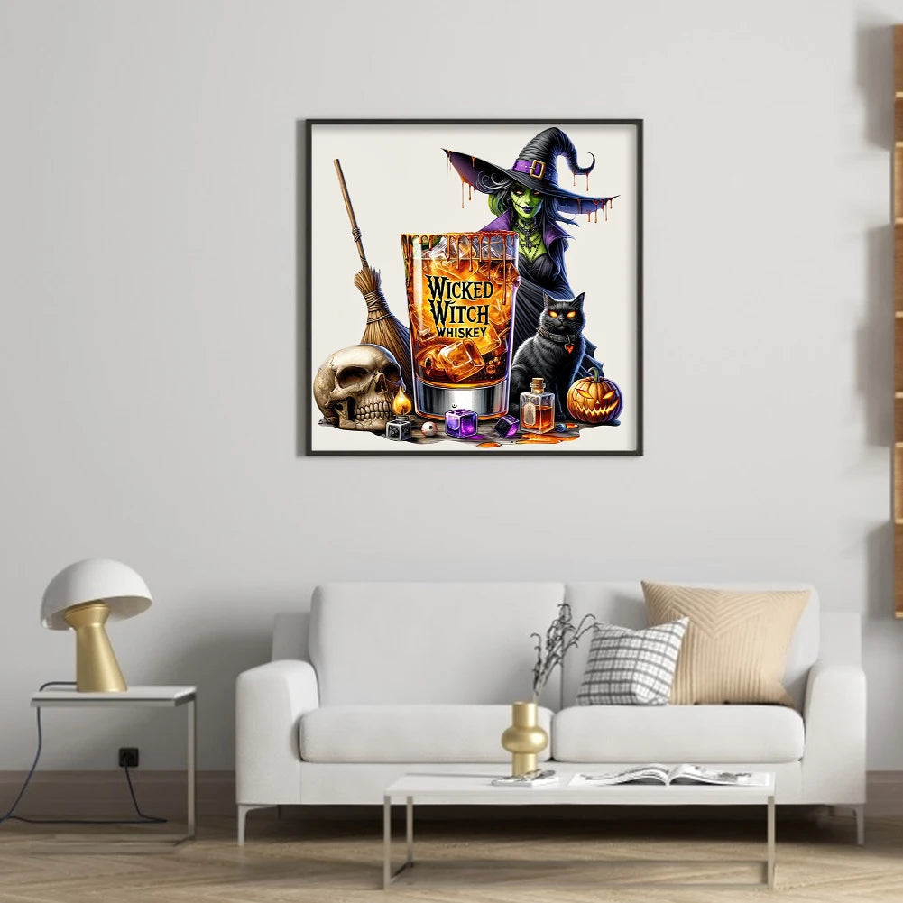 Hignconcerned Halloween Cross Stitch Kit 11CT Embroidery