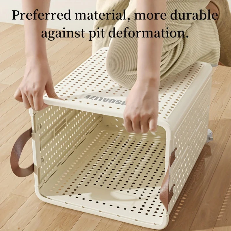 Breez Retail Therapy Dirty Clothes Basket Organizer