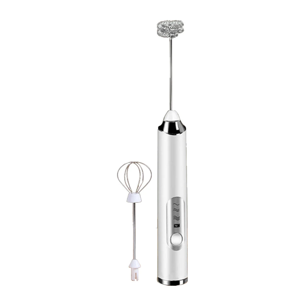 Alloet Mini Electric Milk Frother And Whisk Mixer Tools