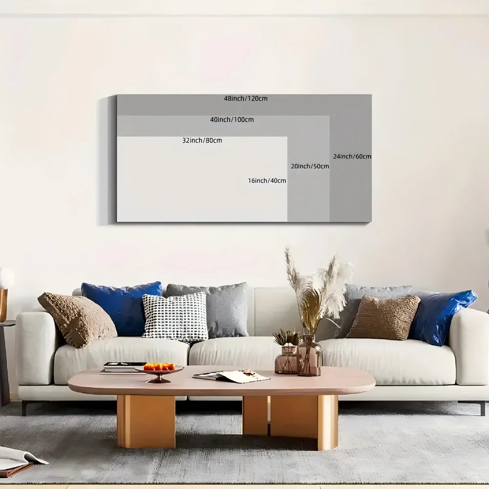 Hign-concerned Abstract Romantic Canvas Art Modern Decor
