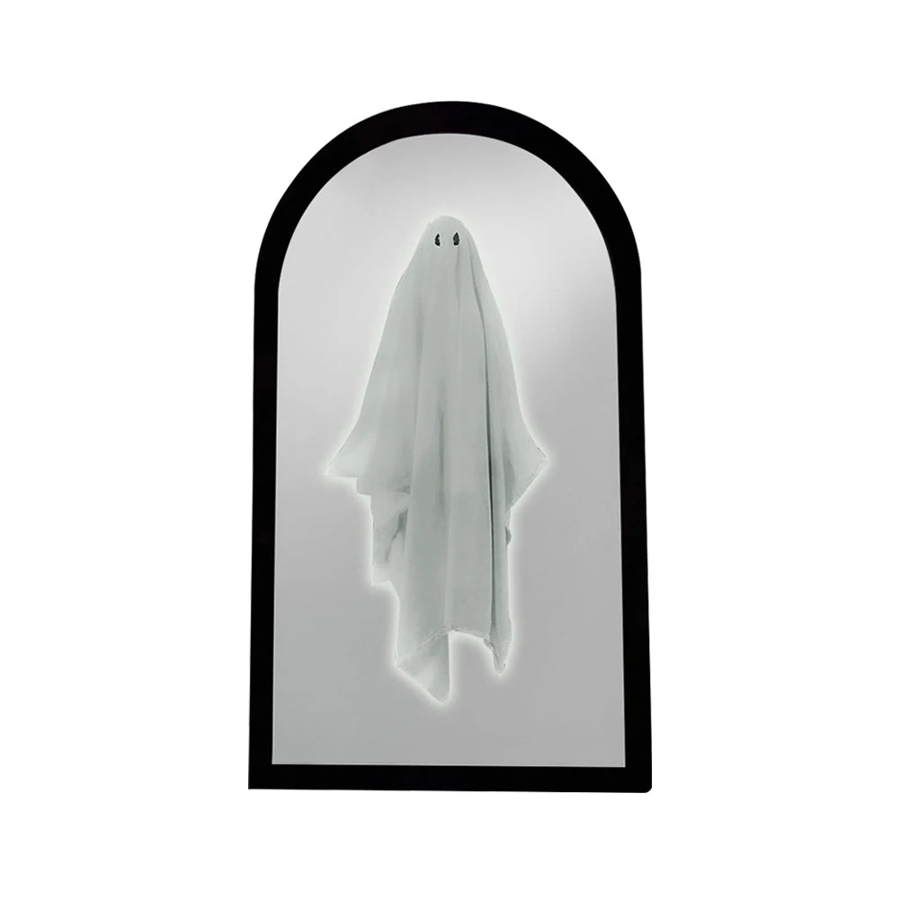 Shunmaii Ghost Mirror Night Light Halloween Hologram Decor