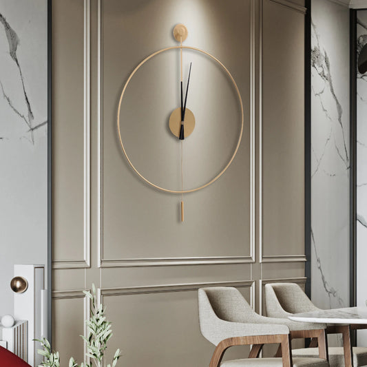 Hign Concerned Modern Silent Wall Clock Pendulum Design