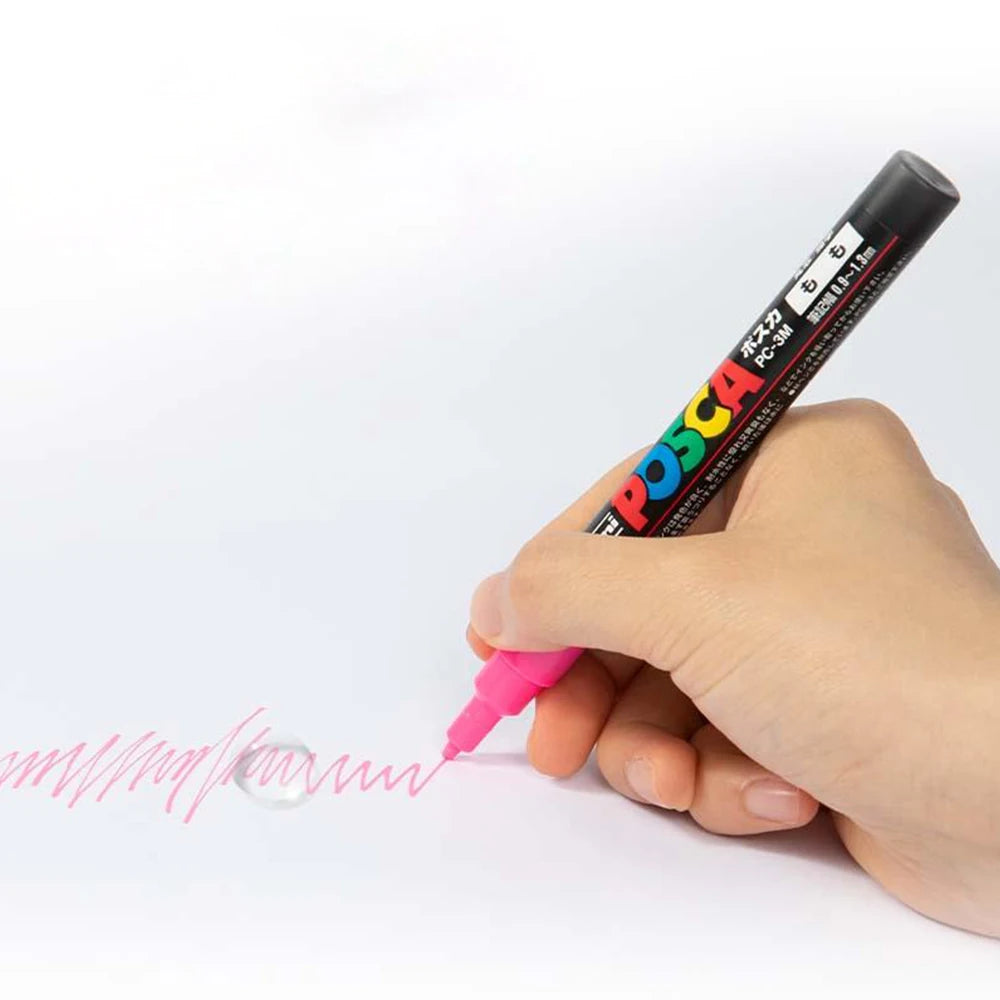 UNI PC-3M POSCA Markers Set 16 Acrylic Markers High Quality