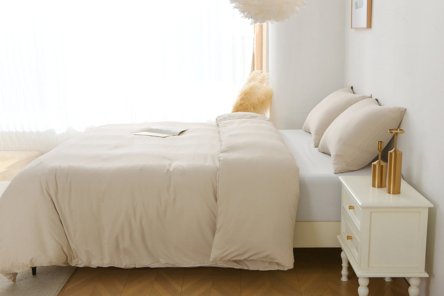 Sichuan Craft of Weaving Duvet Cover Set Pillow Shams
