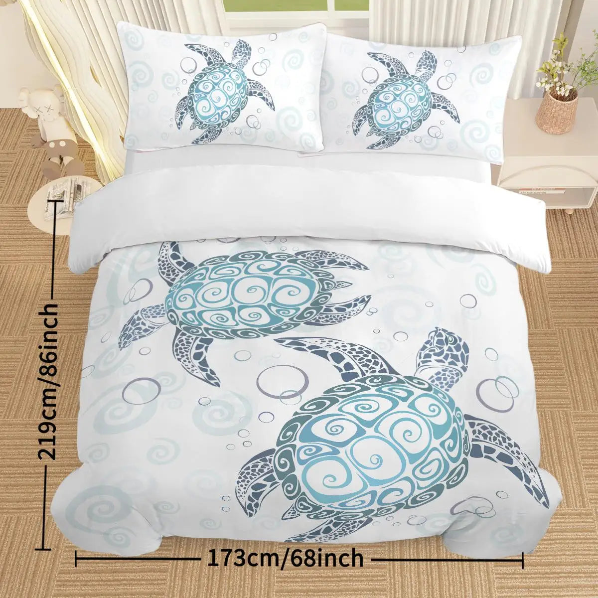 Craft Of Weaving Ocean Theme Bedding Set Twin Duvet Cover