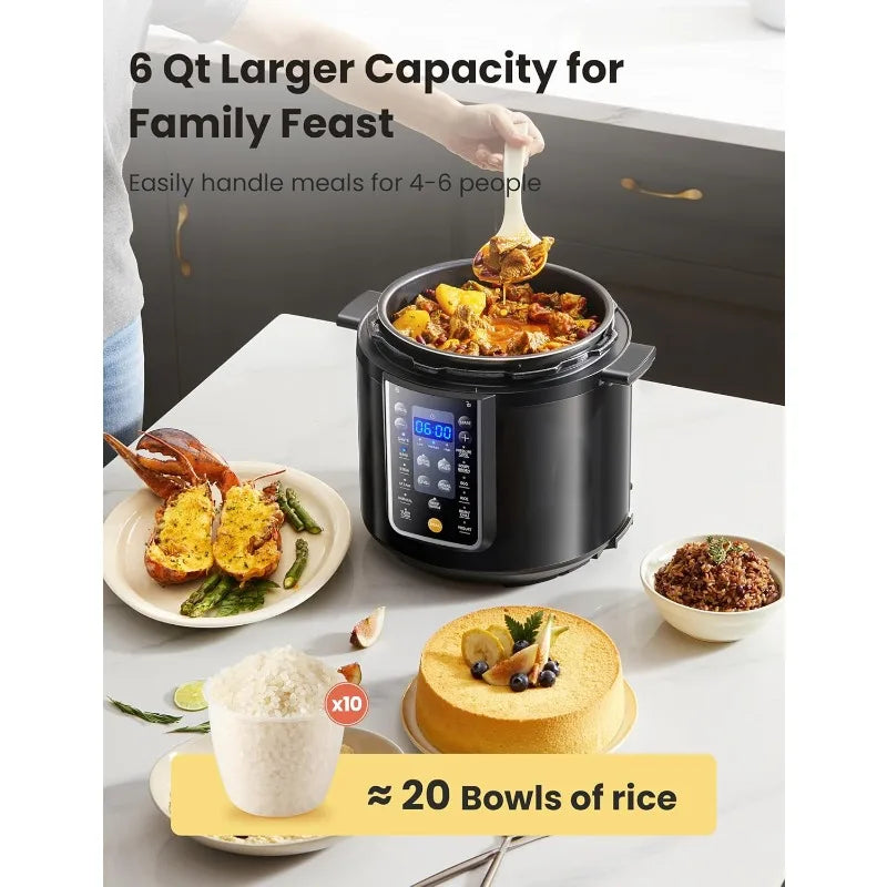 Comfee 9 In 1 Electric Pressure Cooker Multi Cooker