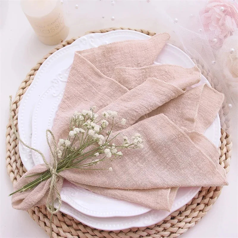Craft Of Weaving Table Napkins For Kitchen Use Everyday