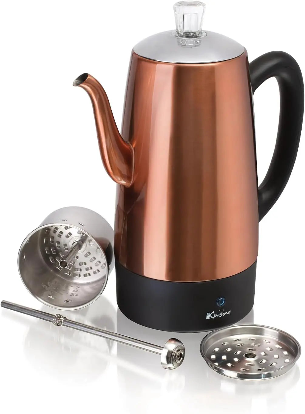 Iosn Stainless Steel Coffee Percolator Gooseneck Spout