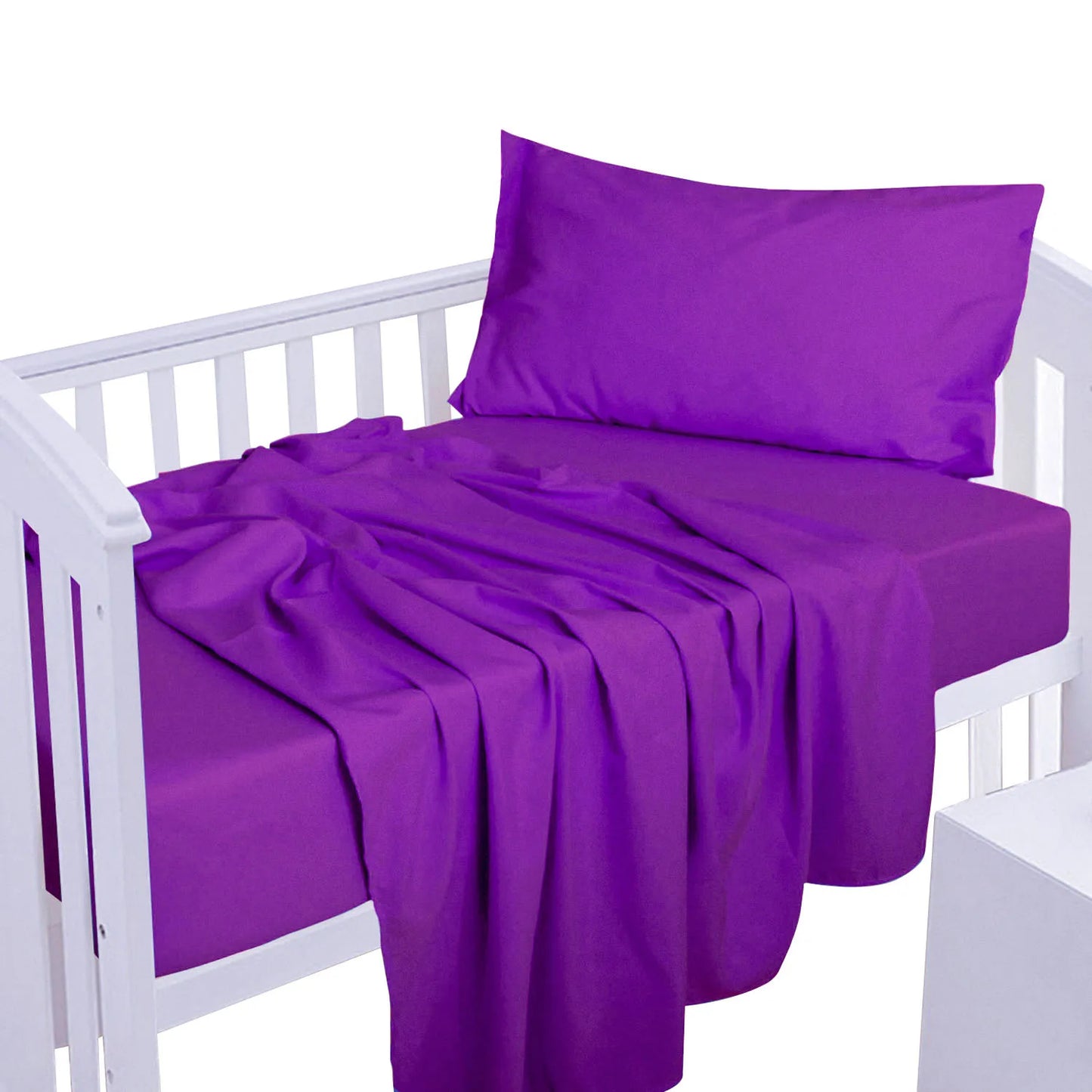 Ntbay Microfiber Toddler Sheet Set 3 Piece Bedding Kit