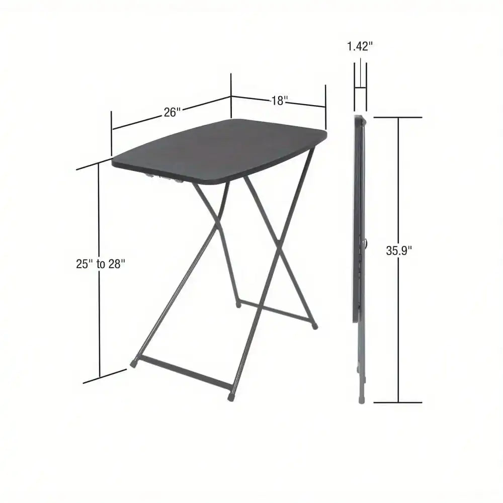 Breez Retail Therapy Adjustable Height Foldable Table
