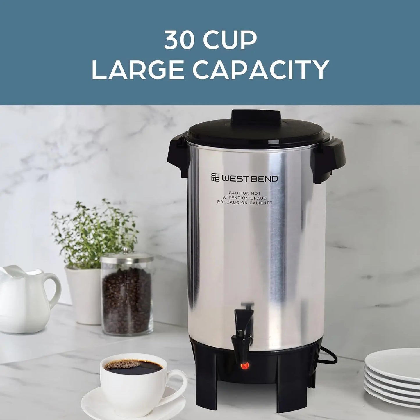 Iosn Coffee Urn With Automatic Temperature Control Plus
