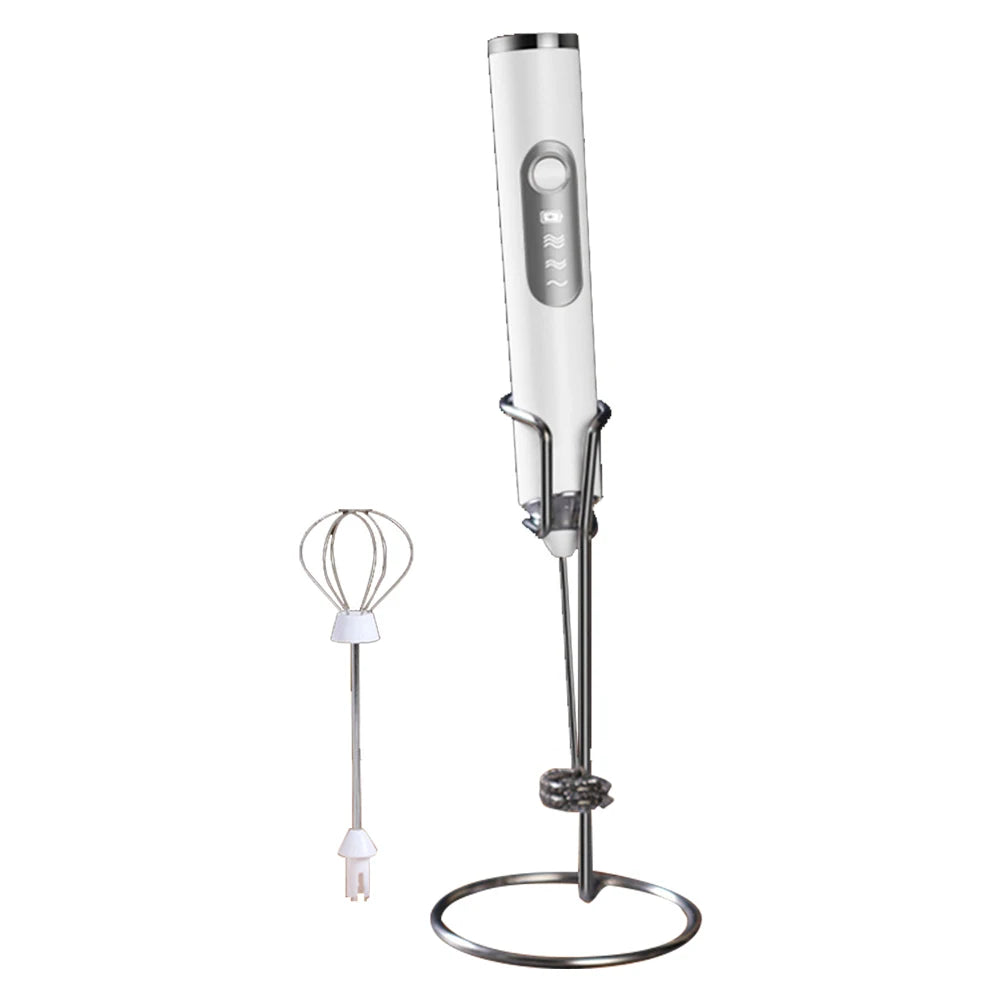 Alloet Mini Electric Milk Frother And Whisk Mixer Tools