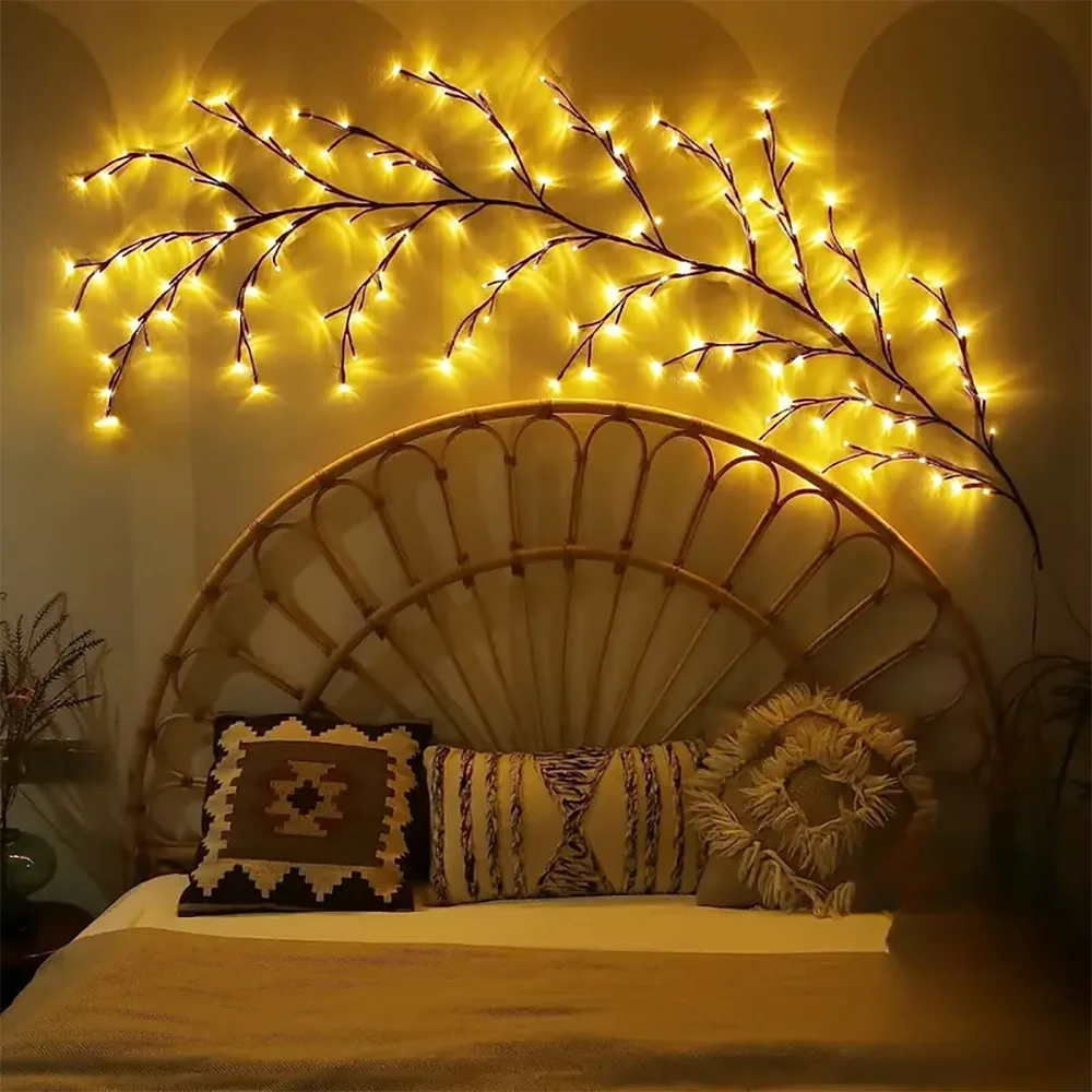 WELPUR Solar Tree String Lights 96 LED Waterproof Garland