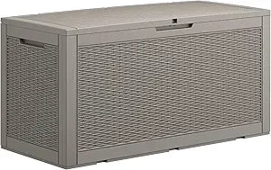 Deck Box Outdoor Storage for Patio Furniture and Tools