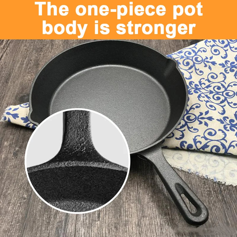 Feature Eco Friendly 3 Piece Cast Iron Cookware Set Skillets