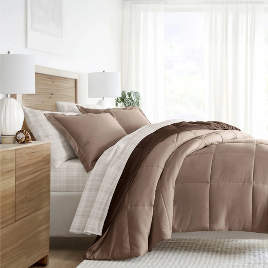 Craft of Weaving Patterned Bedding Bundle Comforter Set