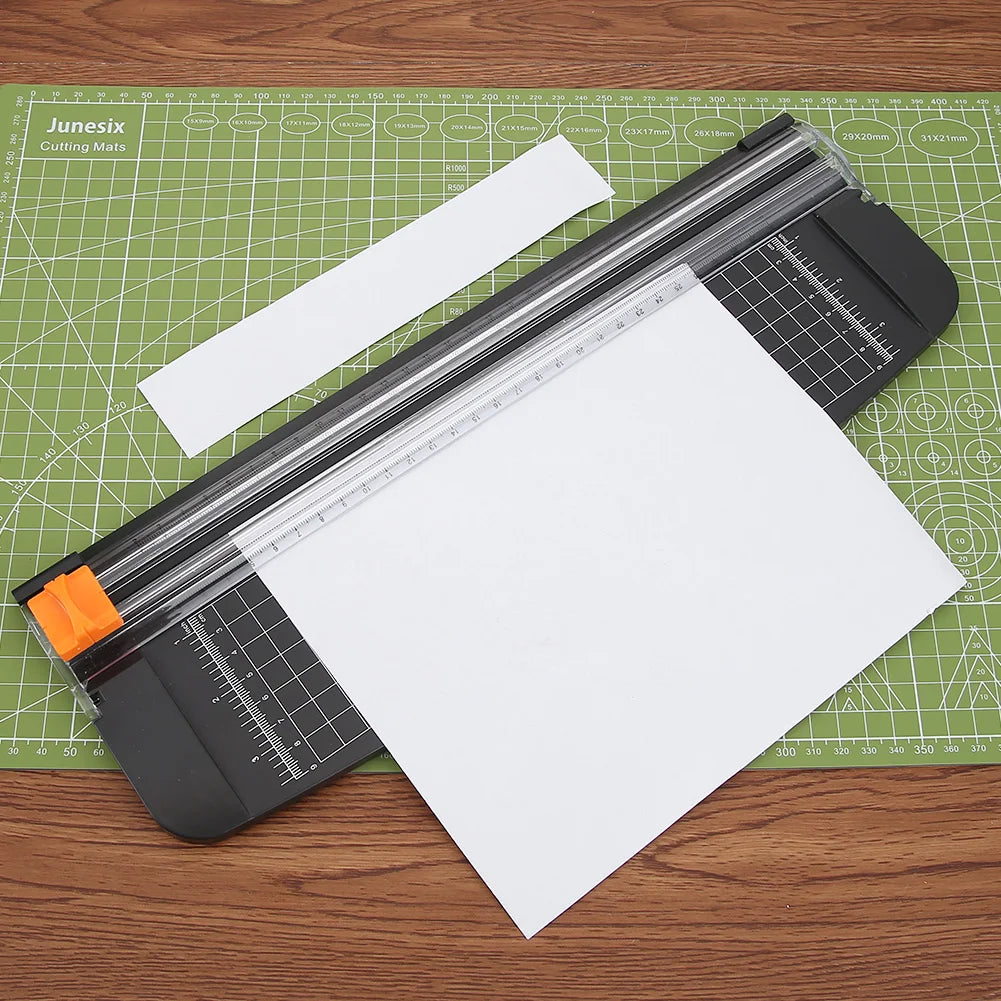 ALLOYSEED Portable Paper Trimmer Guillotine Scrapbooking