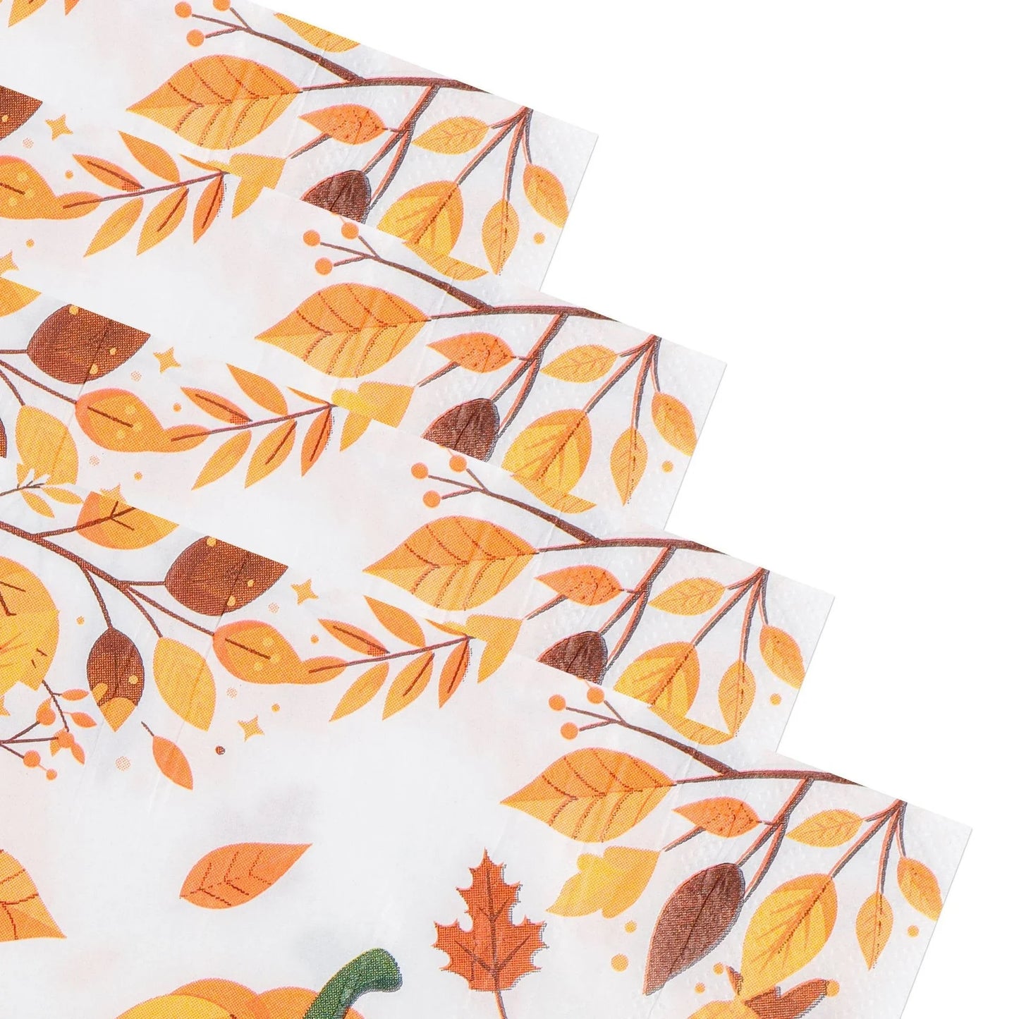 Autumn Maple Leaf Thanksgiving Napkins