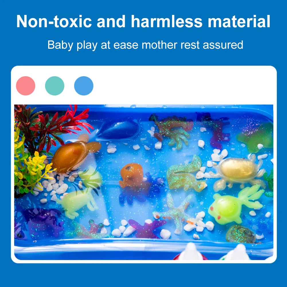 DIY Magic Water Elf Toys Kids Handmade Craft Painting Stickers Fairy Gel Ocean Mold Montessori Education Toys Children Gift