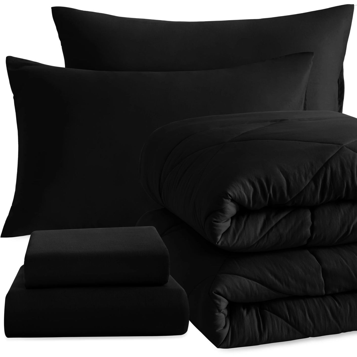 Ntbay Five Piece Bedding Comforter Set Bed In A Bag