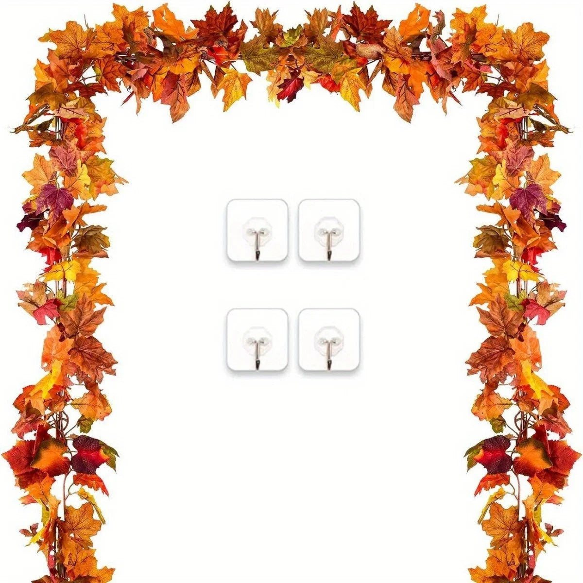 Zhejiang Fall Maple Leaf Garland Hanging Vine Decor