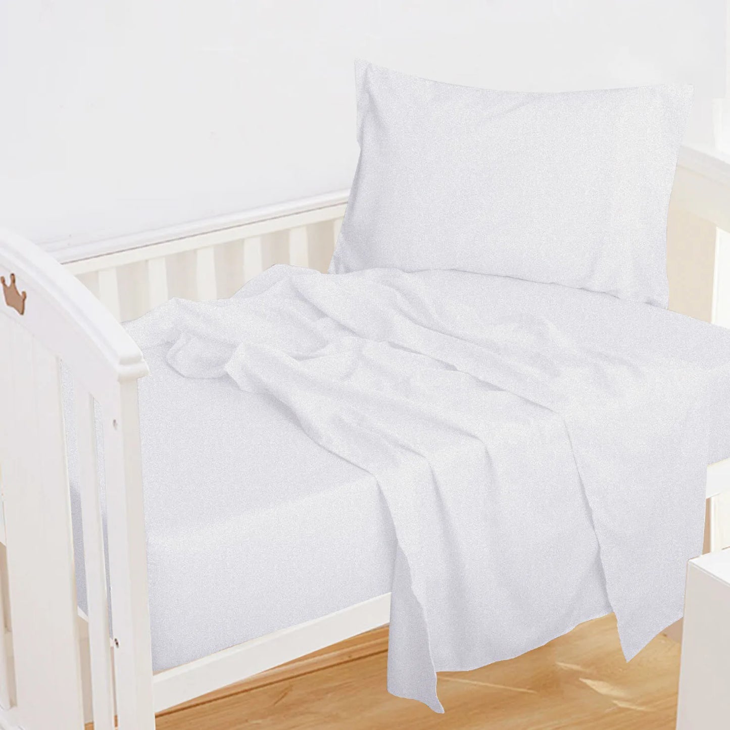 Ntbay Microfiber Toddler Sheet Set 3 Piece Bedding Kit
