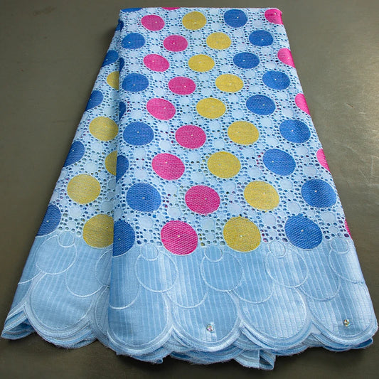 Breez Retail Therapy Nigerian Embroidered Lace Fabric Women