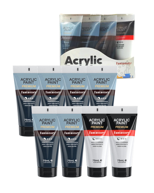 Fantastory Acrylic Paints Premium Thick Craft Paints