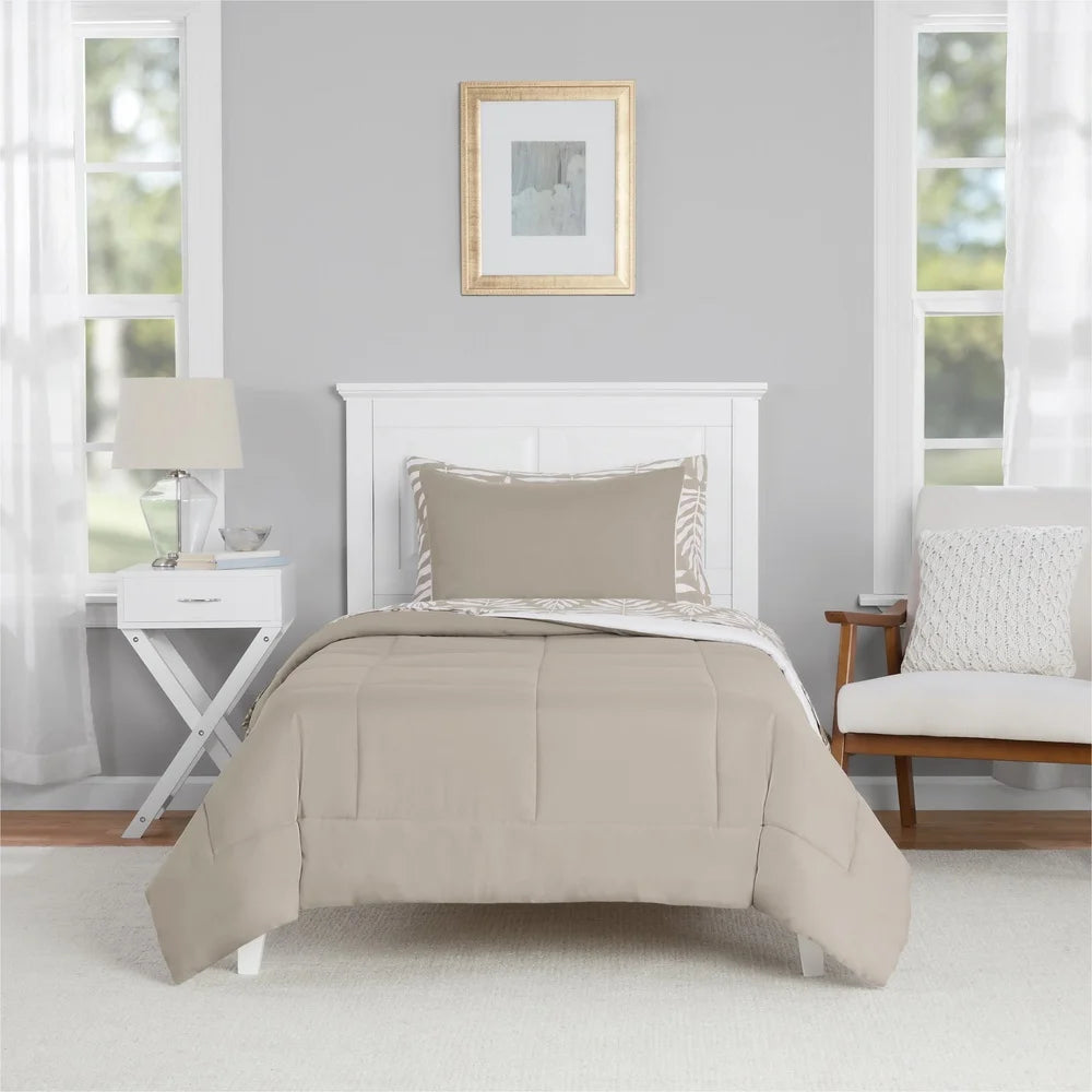 Dutrieux 5 Piece Reversible Comforter Set With Sheets