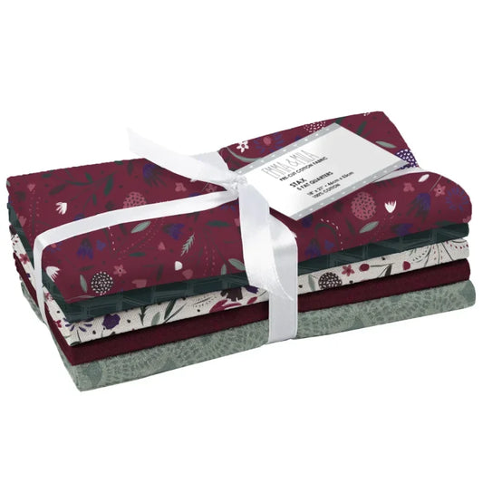 Hign-concerned Wild Hearts Fat Quarter Bundle 5 Designs