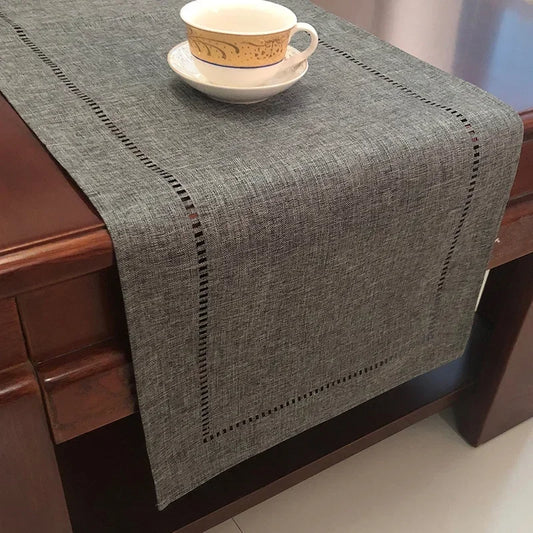 Magzasi Linen Table Runner For Dining And Wedding Decor