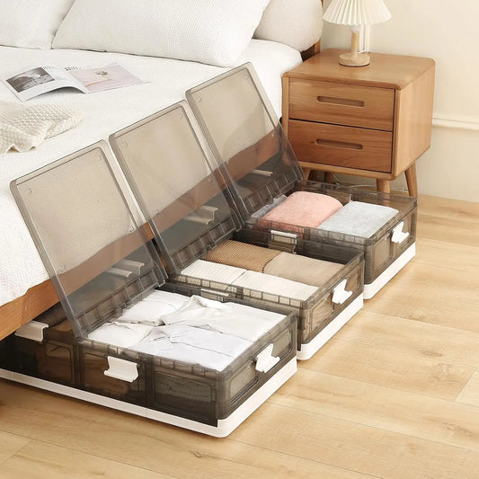 CN Guangdong Underbed Storage Box With Wheels Dust Proof