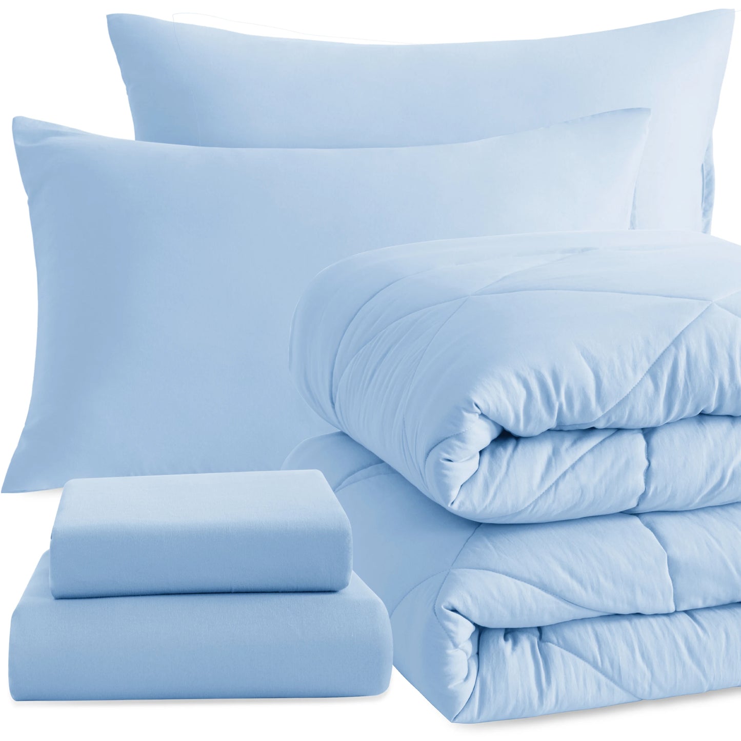 Ntbay Five Piece Bedding Comforter Set Bed In A Bag