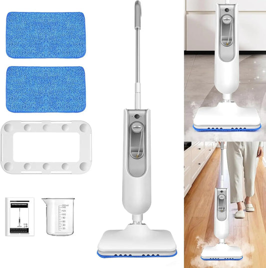 DayPlus Steam Mop 1500W 2 Speed Floor Steamer Handheld