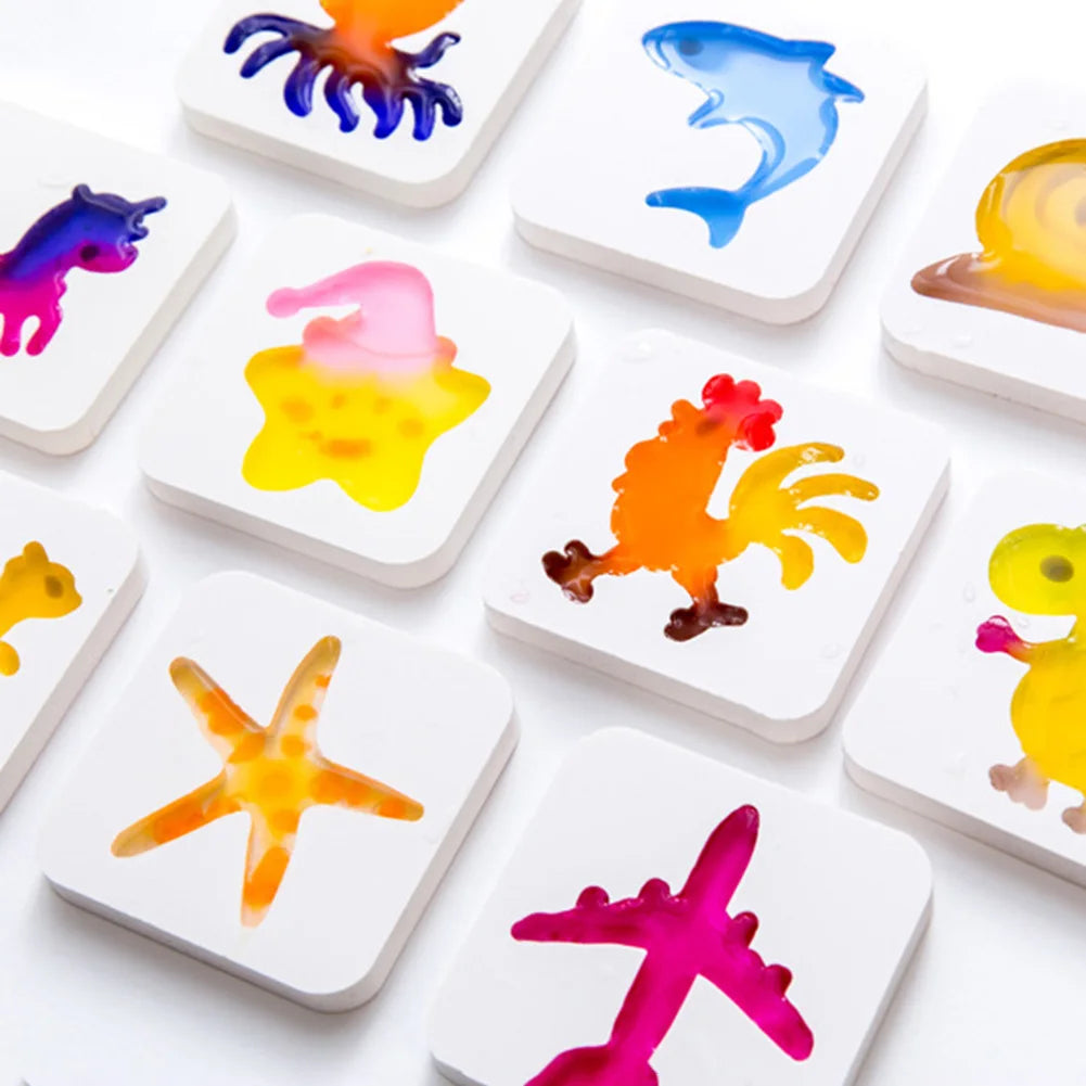JOCESTYLE Magic Water Elf Toy Handmade Craft Painting Kit