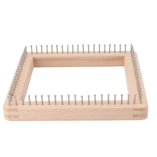 Hign-concerned Mini Square Knitting Board With Hooks